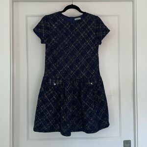 Mayoral Girls Tweed Dress